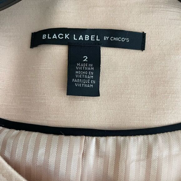 Chico’s BLACK LABEL Slub Cropped Jacket - Picture 2 of 11